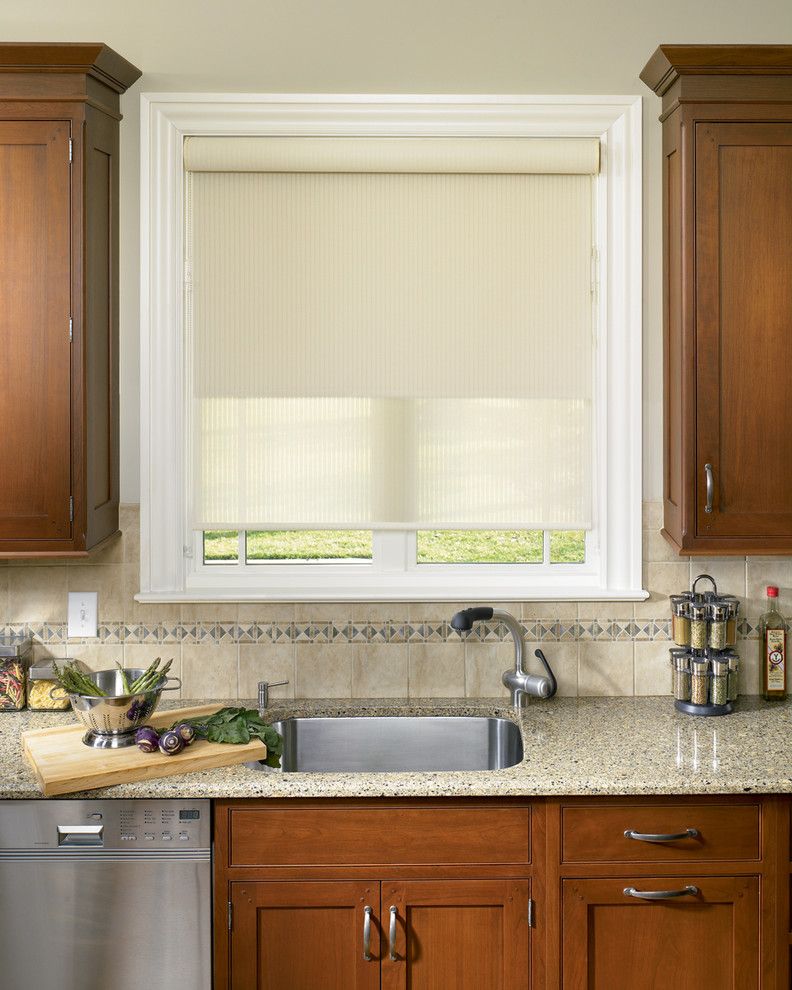 Wausau Windows for a Traditional Kitchen with a Hunter Douglas Kitchen Ideas and Kitchen Ideas by Accent Window Fashions Llc