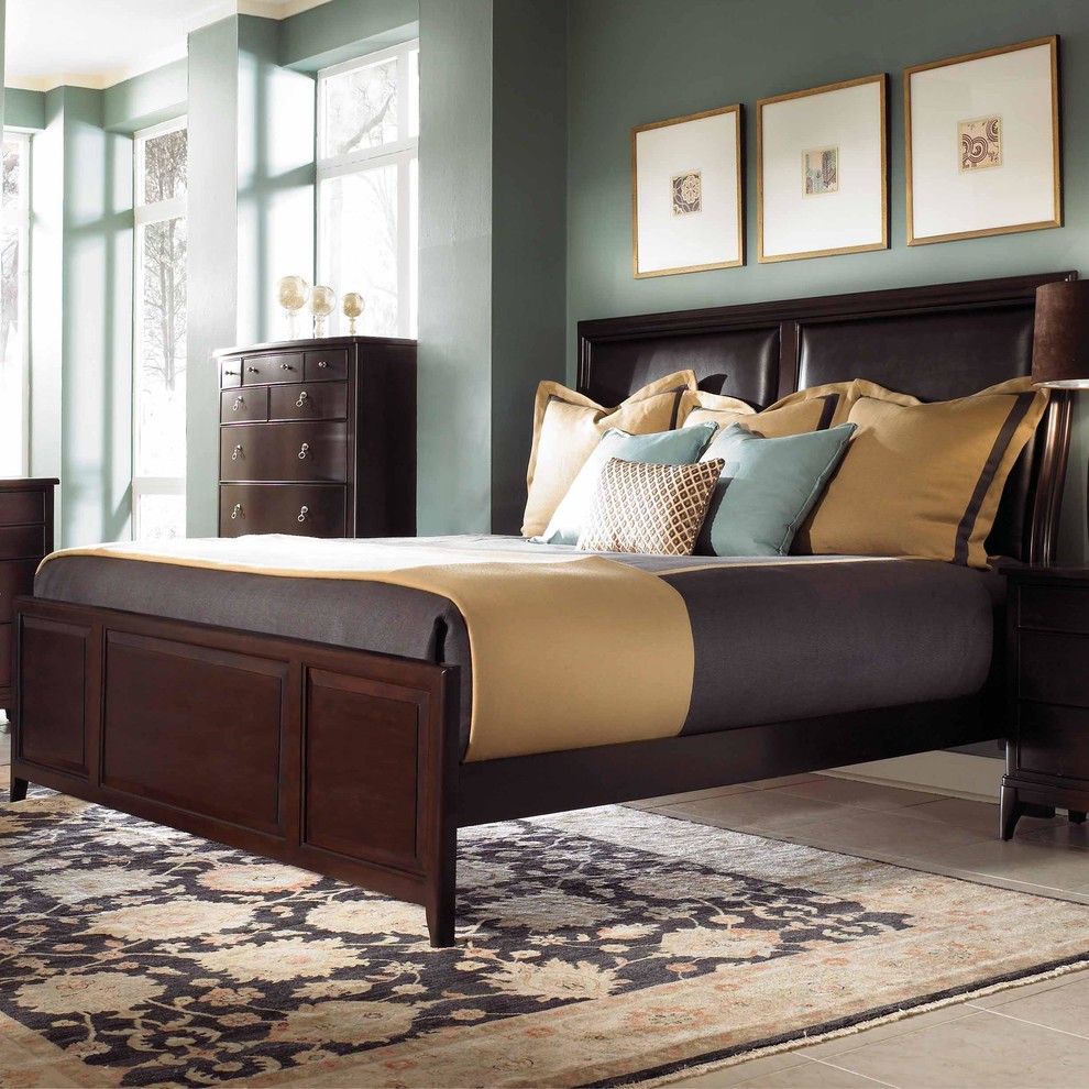 Wayside Furniture for a Traditional Bedroom with a Wood Bed Frame and Some of the Products We Offer by Wayside Furniture