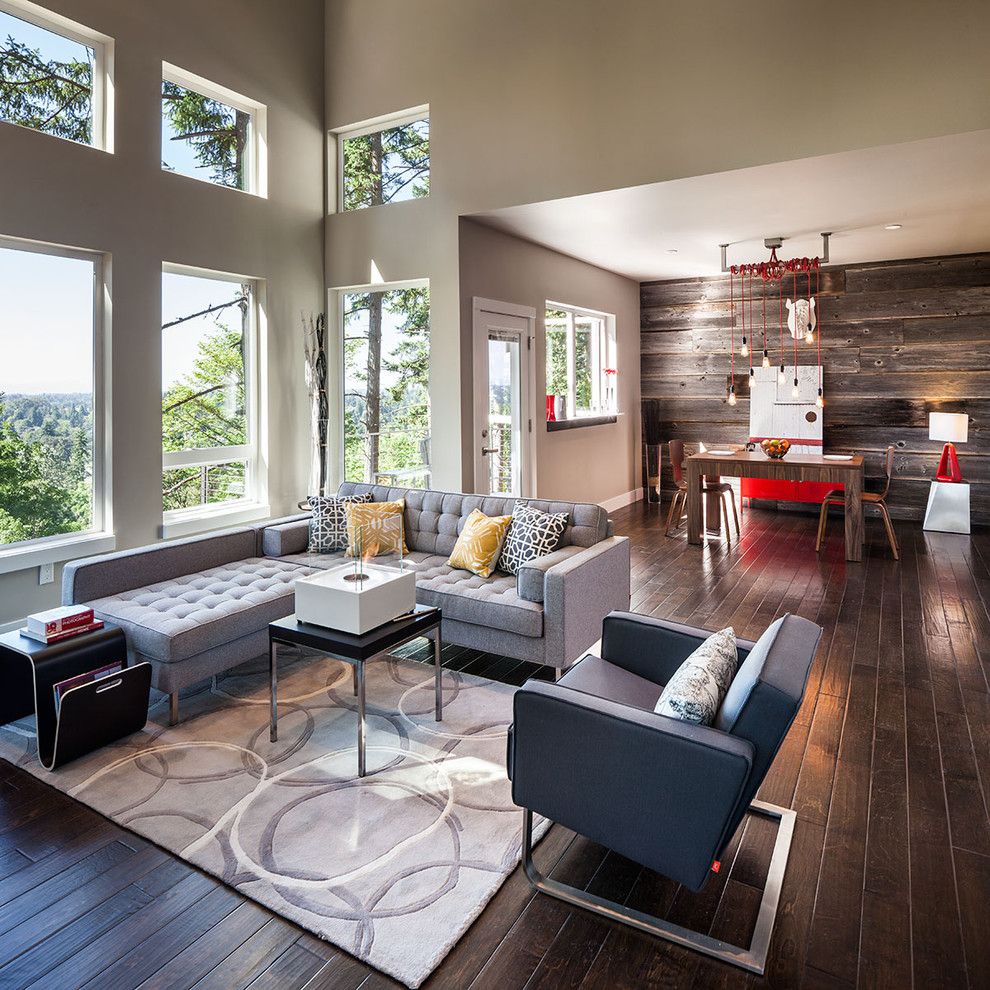 West Elm Customer Service for a Contemporary Living Room with a Industrial and Hilltop House | Grand Vista Subdivision by Jordan Iverson Signature Homes