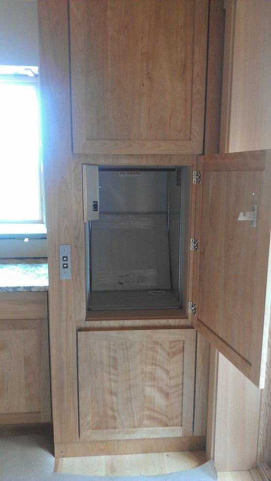 What is a Dumbwaiter for a  Spaces with a  and Dumbwaiters for the Home by All Ways Accessible, Inc.