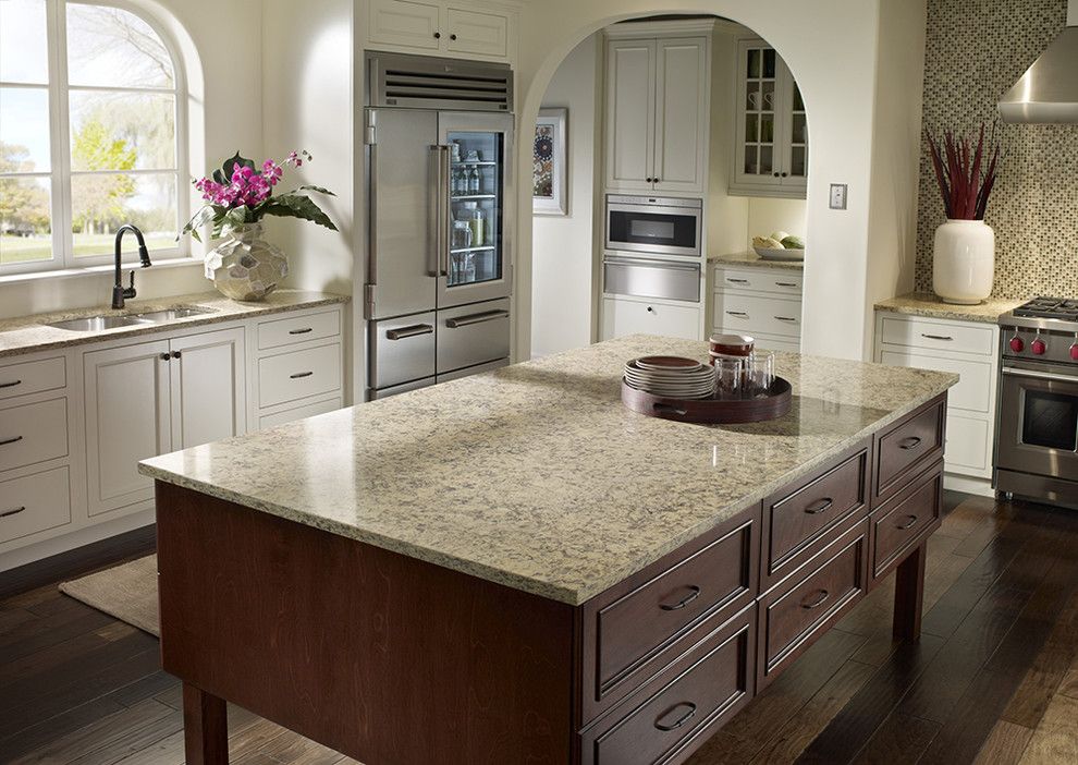 What is Silestone for a Traditional Kitchen with a Silestone and Traditional Kitchen by Silestoneusa.com