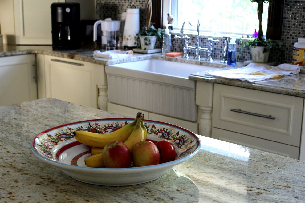 Whitehaus for a Traditional Kitchen with a Fireclay and Whitehaus Kitchen by Decor Island