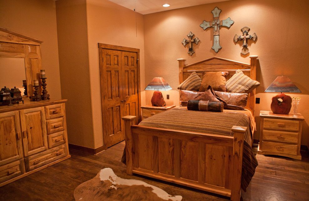 Whitley Furniture for a Rustic Bedroom with a Rustic and Texas Home by Whitley & Co. Interior Design