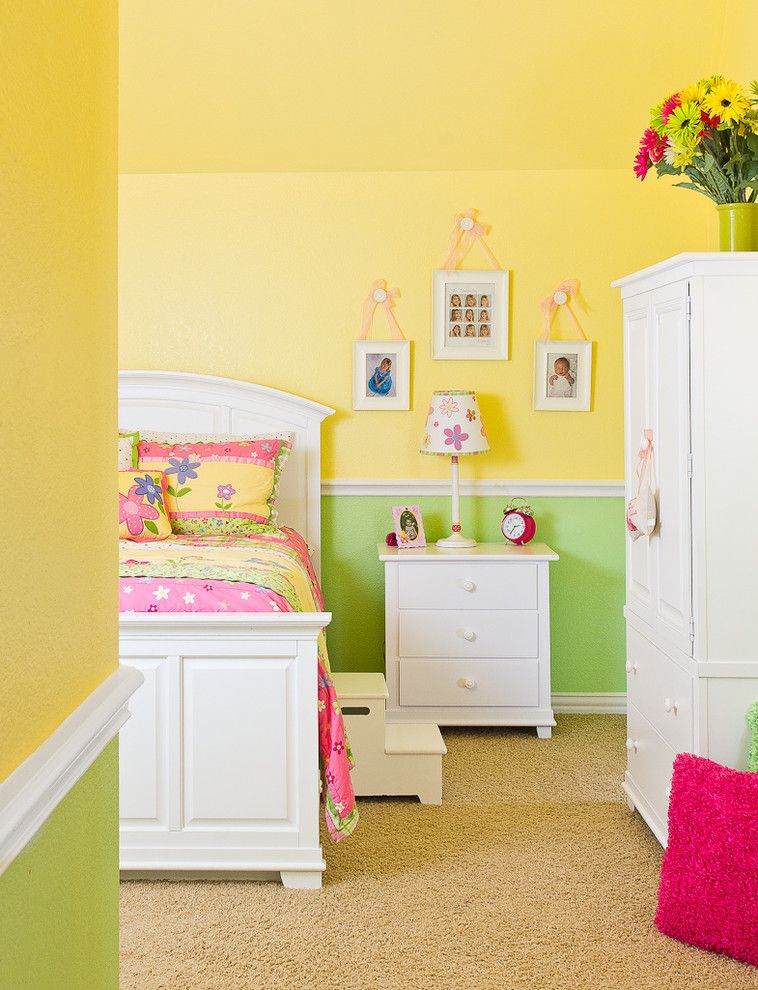 Youngs Furniture for a Contemporary Kids with a Yellow Wall and Portfolio by Jonathan Calvert | Interiors Photographer