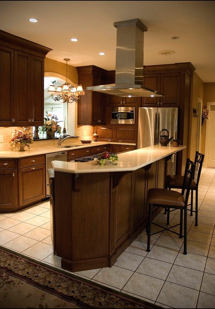 Zodiaq Quartz for a Traditional Kitchen with a Quartz Counter Tops and Blow   Zodiaq Quartz by Henry H. Ross & Son, Inc.