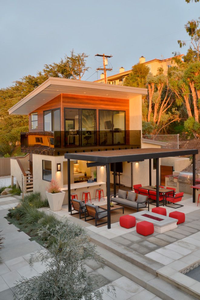 Casa Leaders Furniture for a Contemporary Exterior with a Landscaping and Muirlands Modern by Hauck Architecture