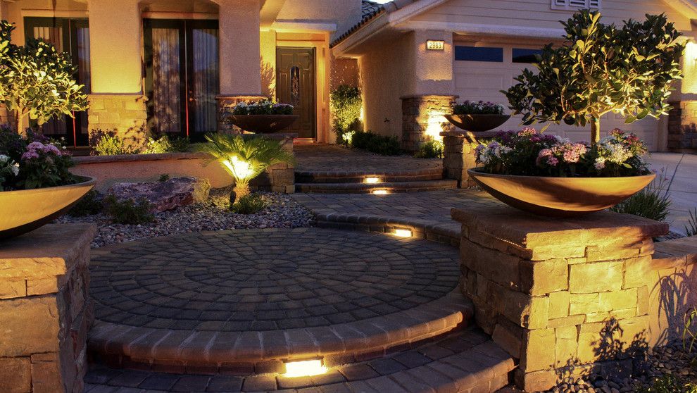 Chip and Dales for a Traditional Landscape with a Concrete Pavers and Paver Gallery by Chip N Dale's Custom Landscaping