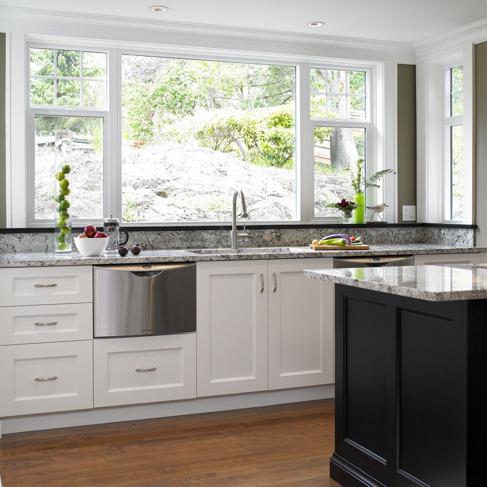 Clean Dishwasher Vinegar for a Transitional Kitchen with a Transitional and Tudor House by the Sky is the Limit Design