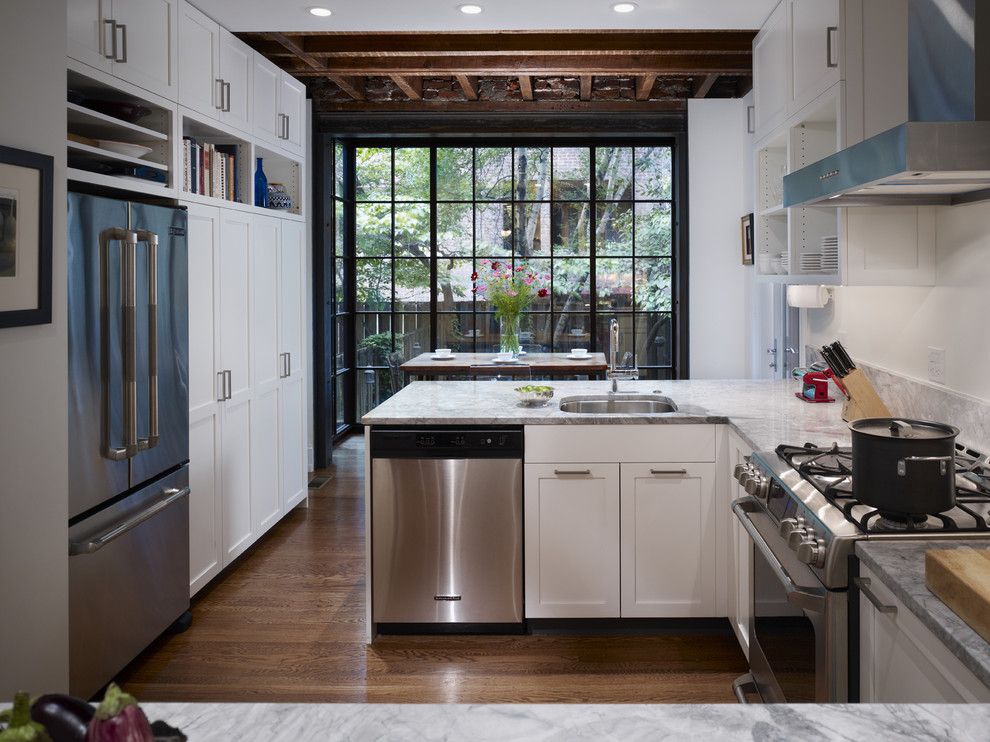 Cleaning Dishwasher with Vinegar for a Contemporary Kitchen with a Under Cabinet Lighting and West Philadelphia Kitchen by Hanson Fine Building