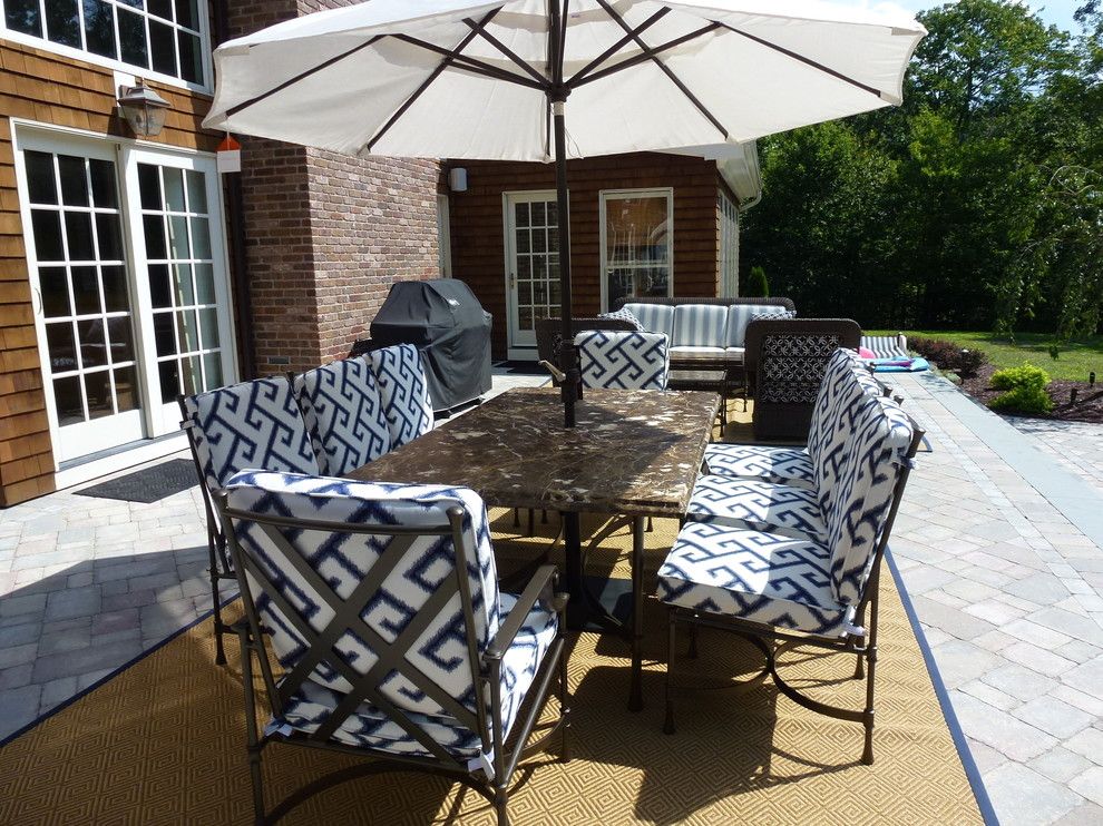 Ethan Allen Danbury Ct for a Traditional Patio with a Another View of the Patio Collaborativel and Patio, Easton, Ct by Allison Lee Ethan Allen Danbury, Ct