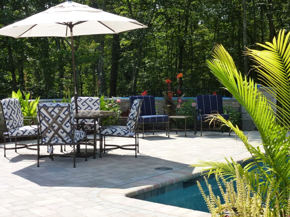 Ethan Allen Danbury Ct for a Traditional Patio with a Pool Area Collaboratively Designed by Al and Patio, Easton, Ct by Allison Lee Ethan Allen Danbury, Ct