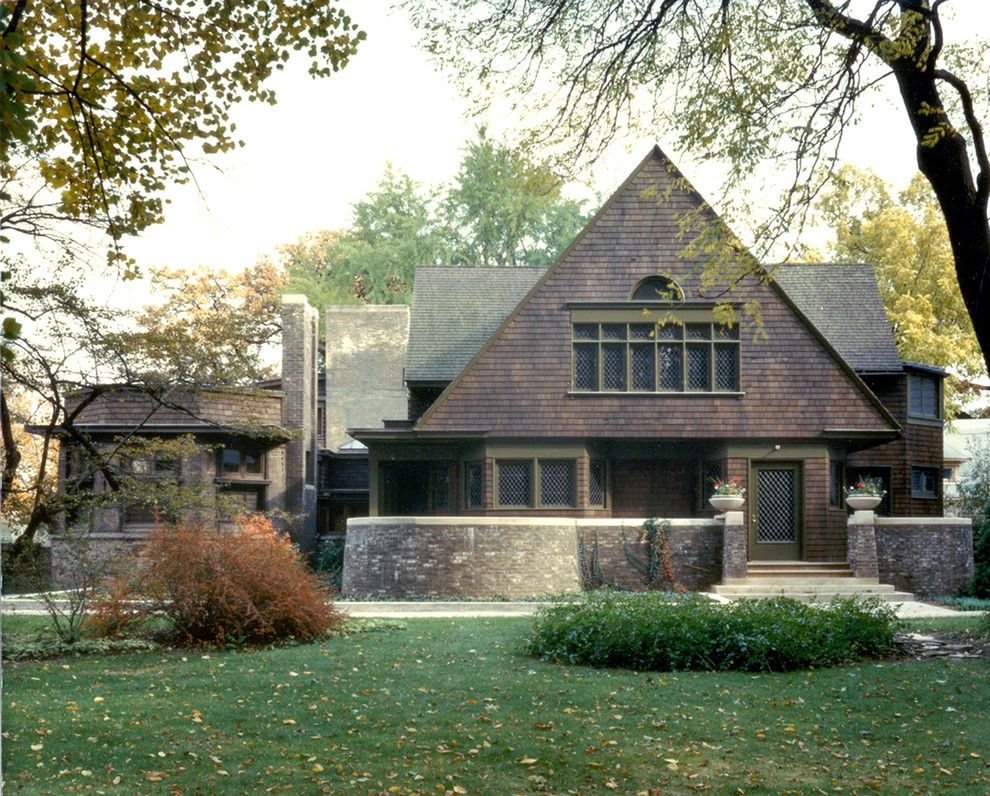 Frank Lloyd Wright Oak Park for a  Spaces with a Prairie Style and Wright Plus 2015 by Frank Lloyd Wright Trust