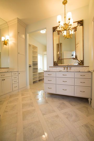 Furniture Mart Sioux Falls for a Traditional Bathroom with a Master Bath Suite and New Construction Home in East Sioux Falls, South Dakota by Today's Starmark Custom Cabinetry & Furniture