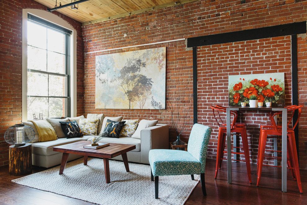 Golden West Billiards for a Industrial Living Room with a Industrial and Bright and Industrial Loft in Boston by Homepolish