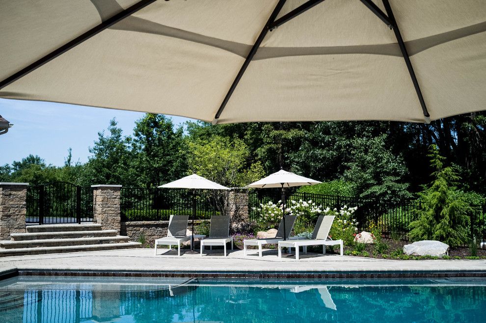 Haworth Holland Mi for a Traditional Pool with a Luxury Pools and Holland Residence by Meadowgreen Group