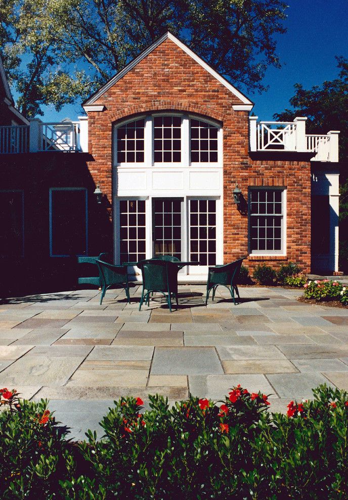 How to Build a Paver Patio for a Traditional Patio with a Traditional and Private Lane Residence by Wallant Architect