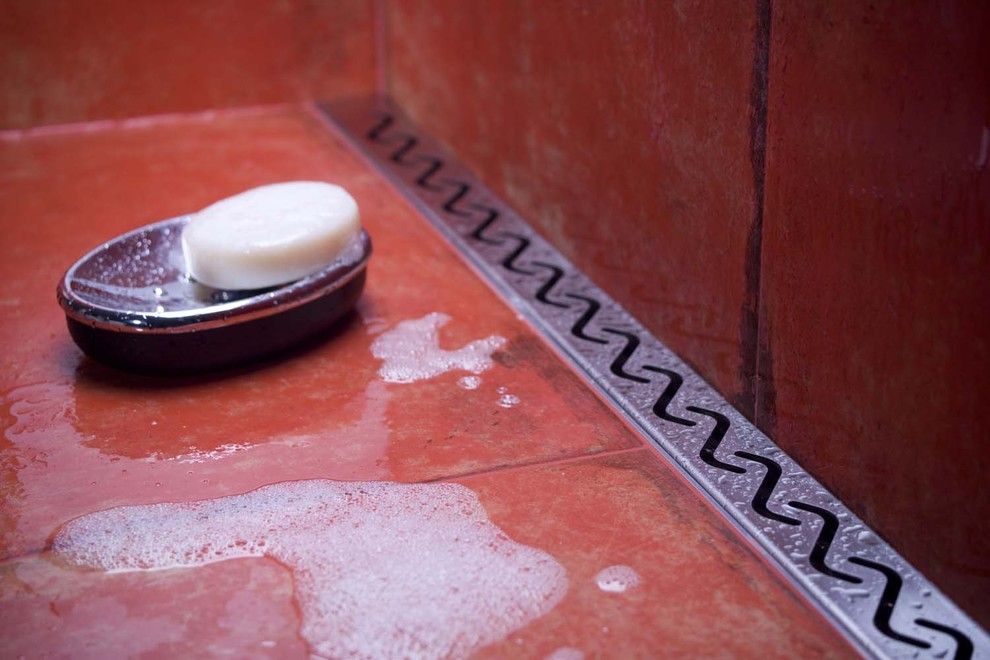 How to Unclog a Shower Drain for a Contemporary Bathroom with a Contemporary and Shower Picture by Quick Drain Usa