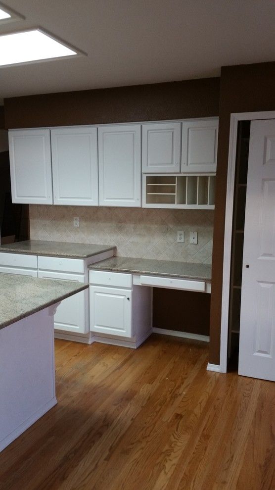 Jk Cabinets for a Transitional Spaces with a Kitchen Cabinets and Kitchen Transformation2 by Jk Cabinets & Design