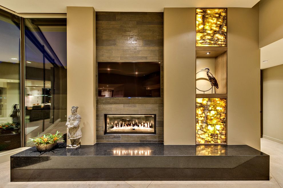 Kayenta Utah for a Modern Living Room with a Modern and Desert Illumination by Gulch Design Group   Kayenta Utah