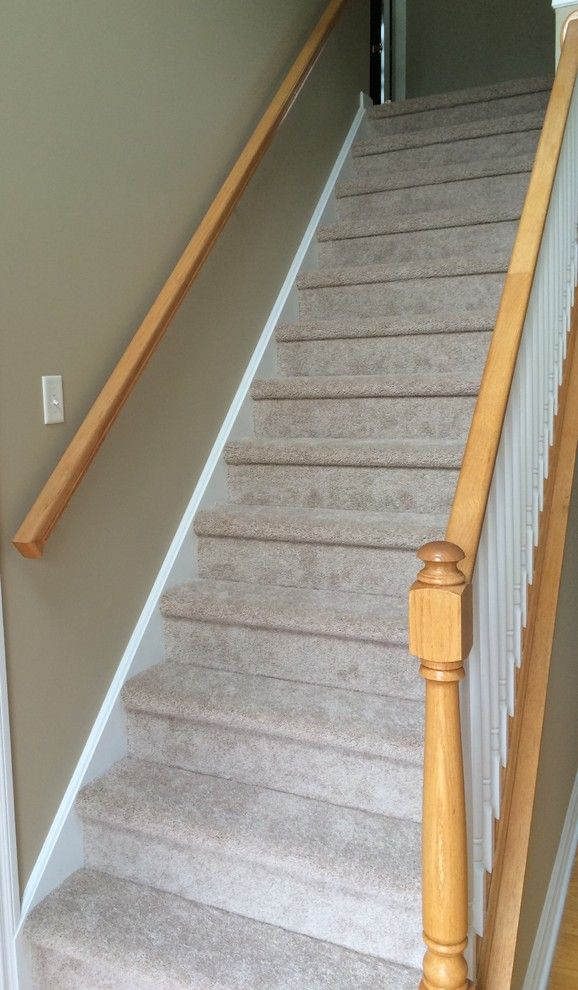 Kenny Carpets for a Contemporary Spaces with a Stain Resistant Carpet and Staircases by Kenny Carpets & Floors