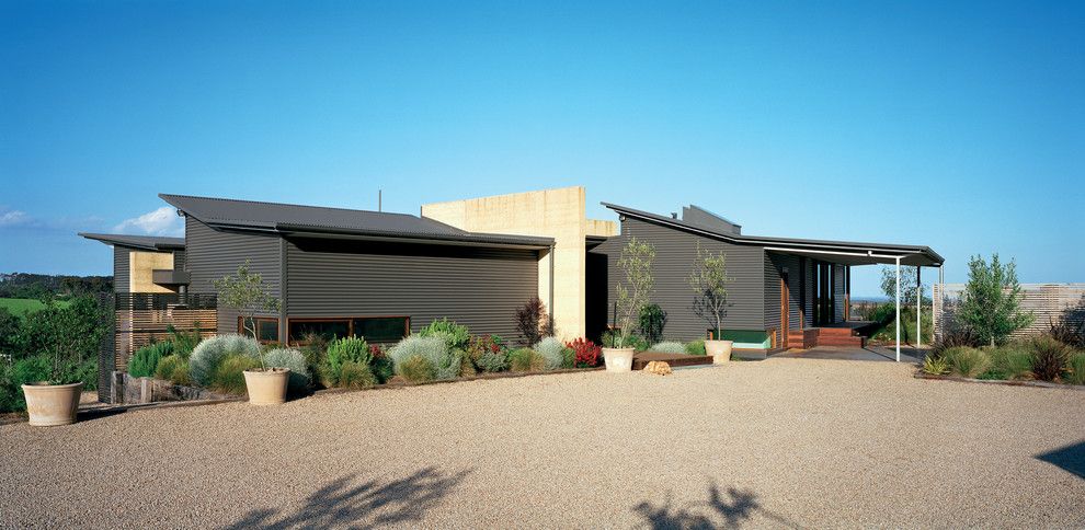 Lennox Parts Plus for a Contemporary Exterior with a Entry and Hill House by Mihaly Slocombe