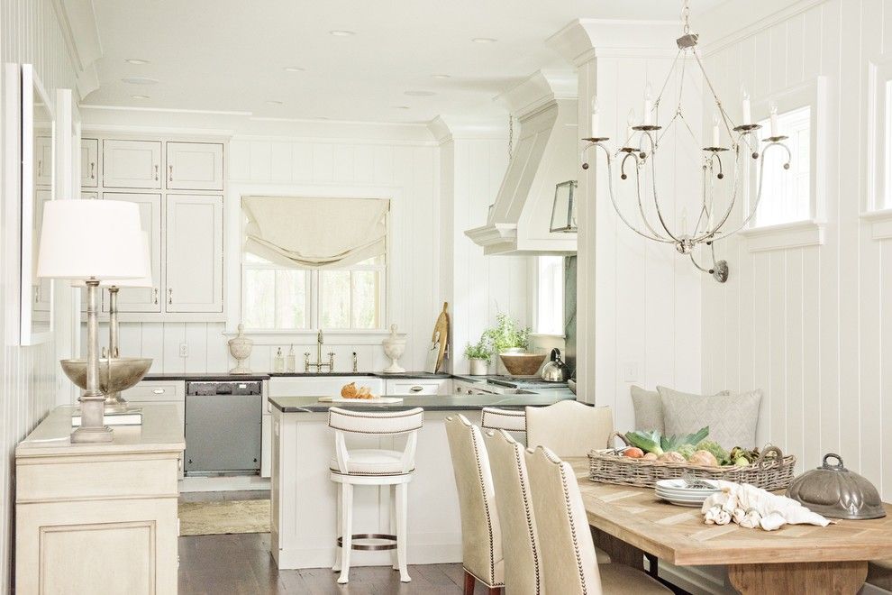 Lowes Seneca Sc for a Farmhouse Dining Room with a Chandelier and Palmetto Bluff: Conlon by Lgb Interiors, Llc Savannah