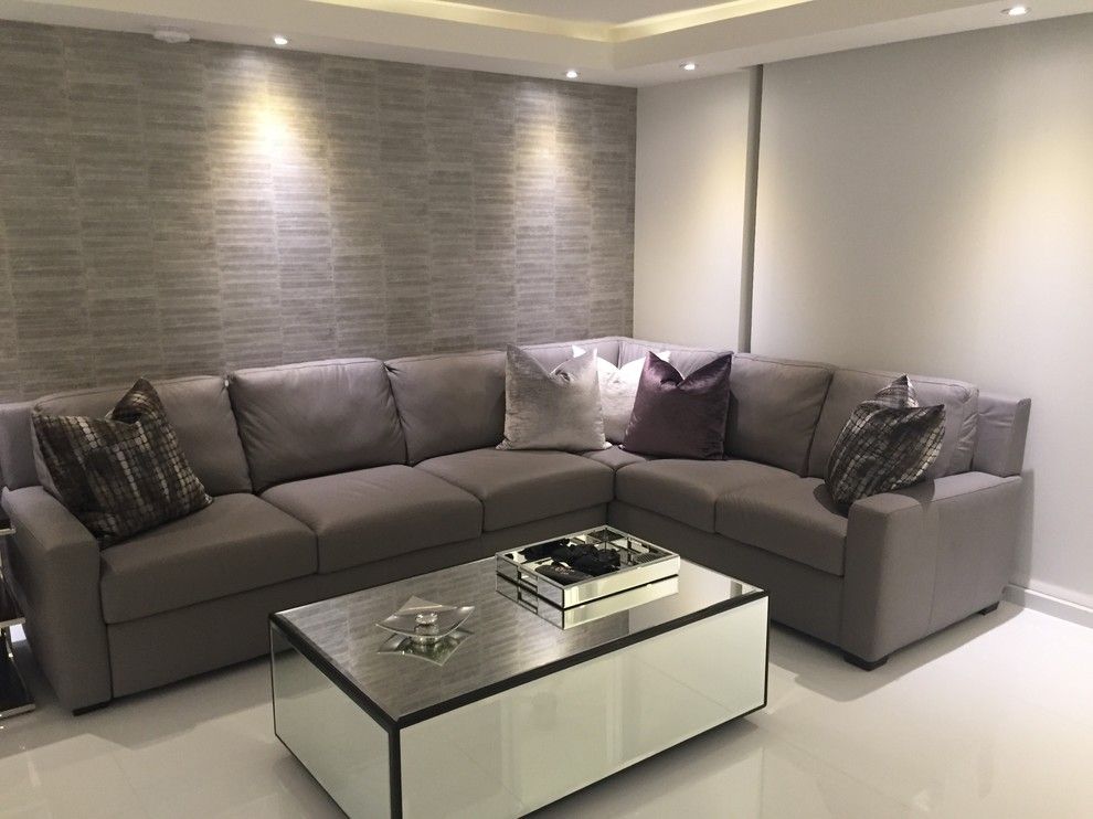 Lyndon Furniture for a Modern Living Room with a American Leather Sleeper Sofa and Hallandale Vacation Condo by Wasser's Exclusive Furniture & Interiors