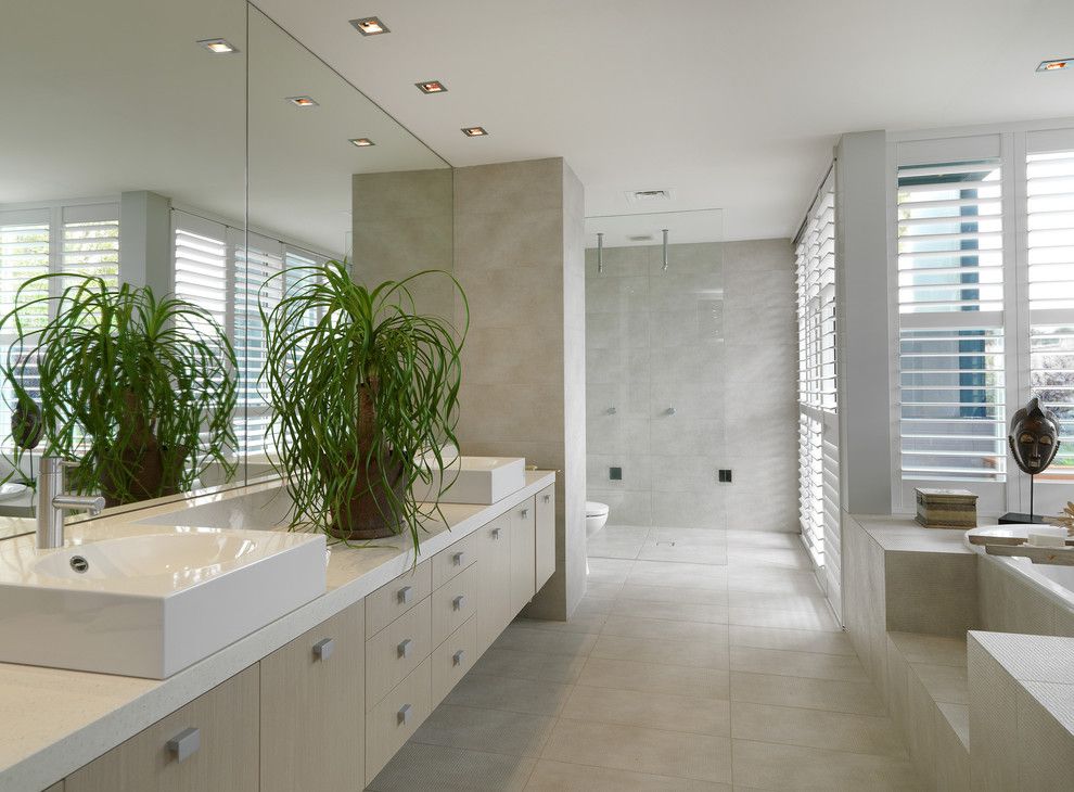 Mobern Lighting for a Contemporary Bathroom with a Modern Recessed Lights and Brighton Home by Mr.mitchell