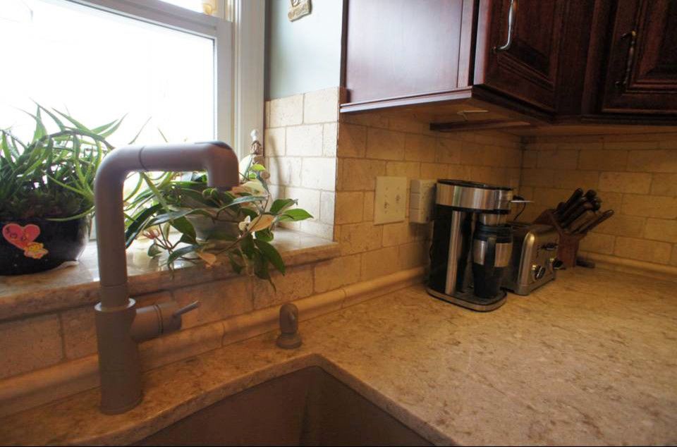 Olathe Glass for a Traditional Kitchen with a Glass Cabinet Door and Olathe, Ks Kitchen Remodel by Country Club Builders