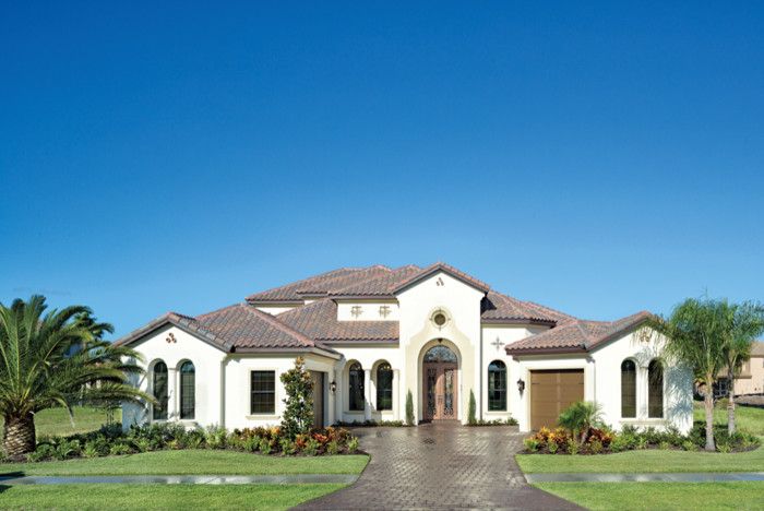 Rosewood Homes for a Mediterranean Exterior with a Brevard and Miramar 1223 by Arthur Rutenberg Homes   Rosewood Homes, Inc.