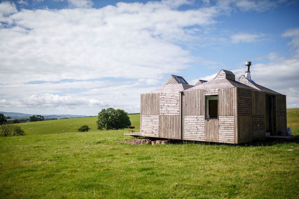 Sam Levitz Furniture for a Rustic Exterior with a Eco House and Brockloch Bothy by Echo Living