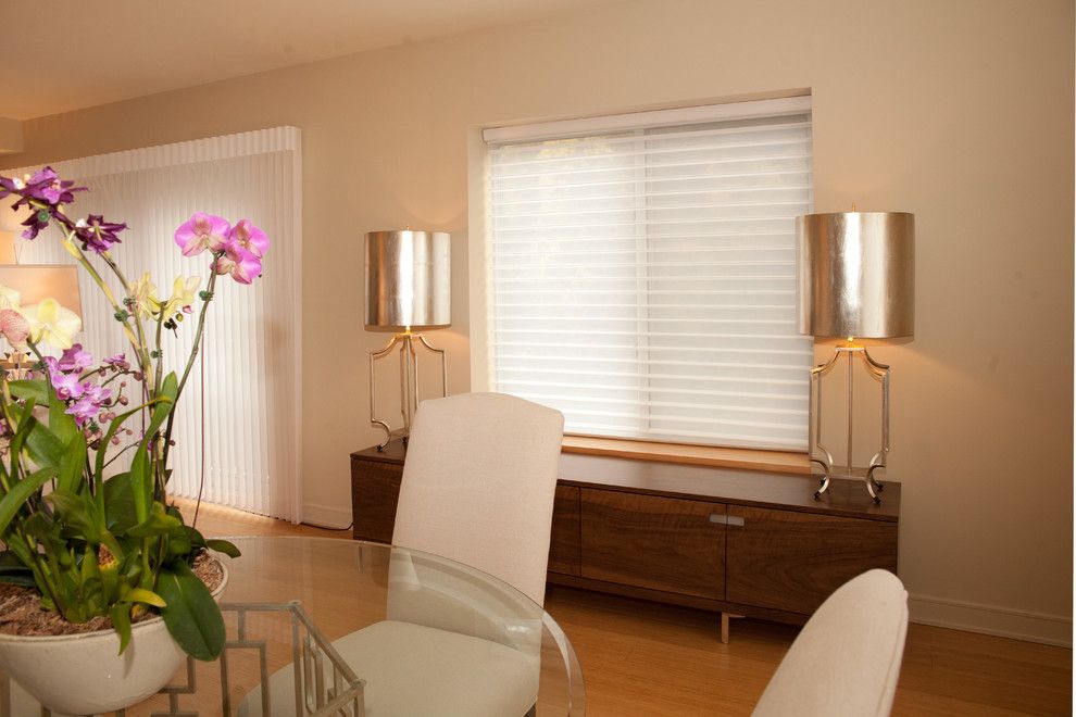 Scottsdale Gateway Apartments for a Contemporary Dining Room with a Upholstered Dining Chairs and Gateway Apartment by Lynda Myers Interior Design