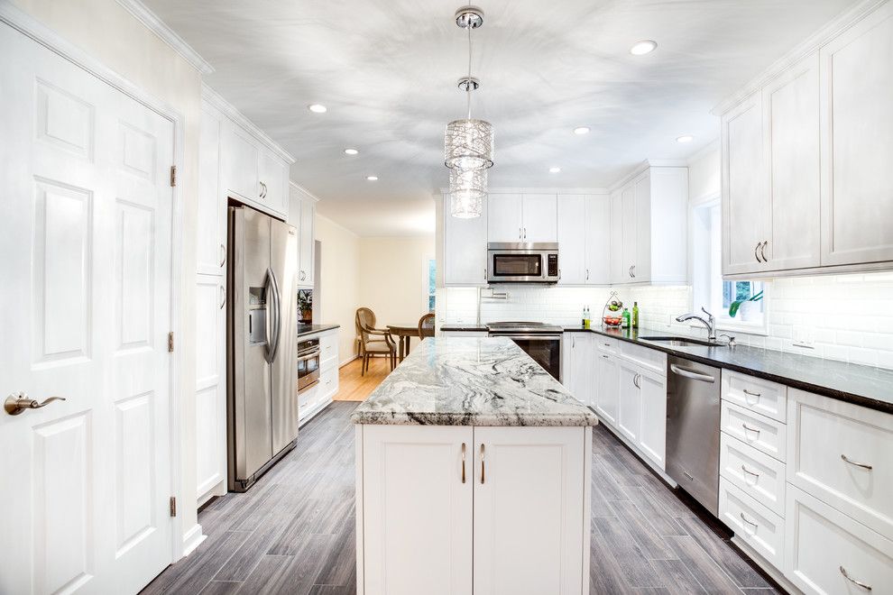 Sears Annapolis for a Transitional Kitchen with a Transitional and Transitional Kitchen Remodel Edgewater, Md by Ultracraft Cabinetry