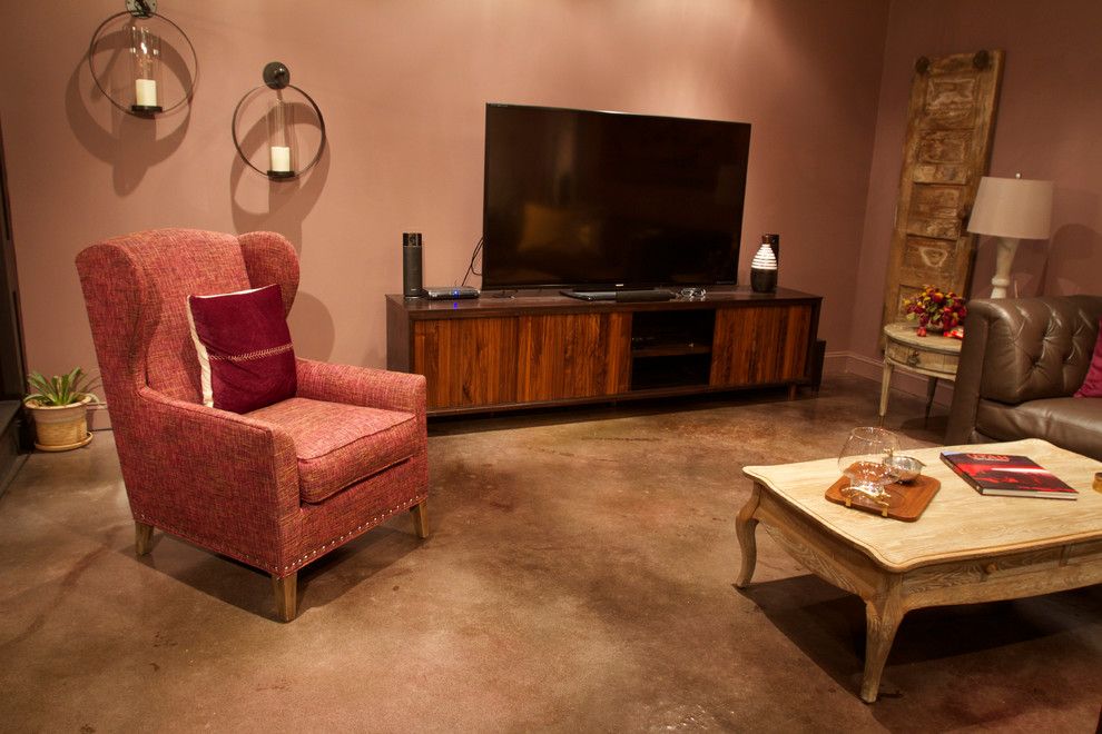 Westcoat for a Contemporary Living Room with a Concrete Stain and Fast Stain | Environmentally Friendly Concrete Stain by Westcoat Specialty Coatings Systems