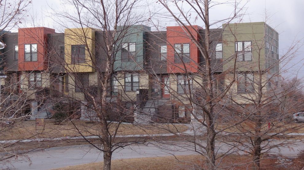 Ymca Lincoln Ne for a Modern Exterior with a Modern Townhomes and Modern Town Home in Village Gardens (New Urbanist Community) , Lincoln, Ne by Peace Studio Architects, Inc.