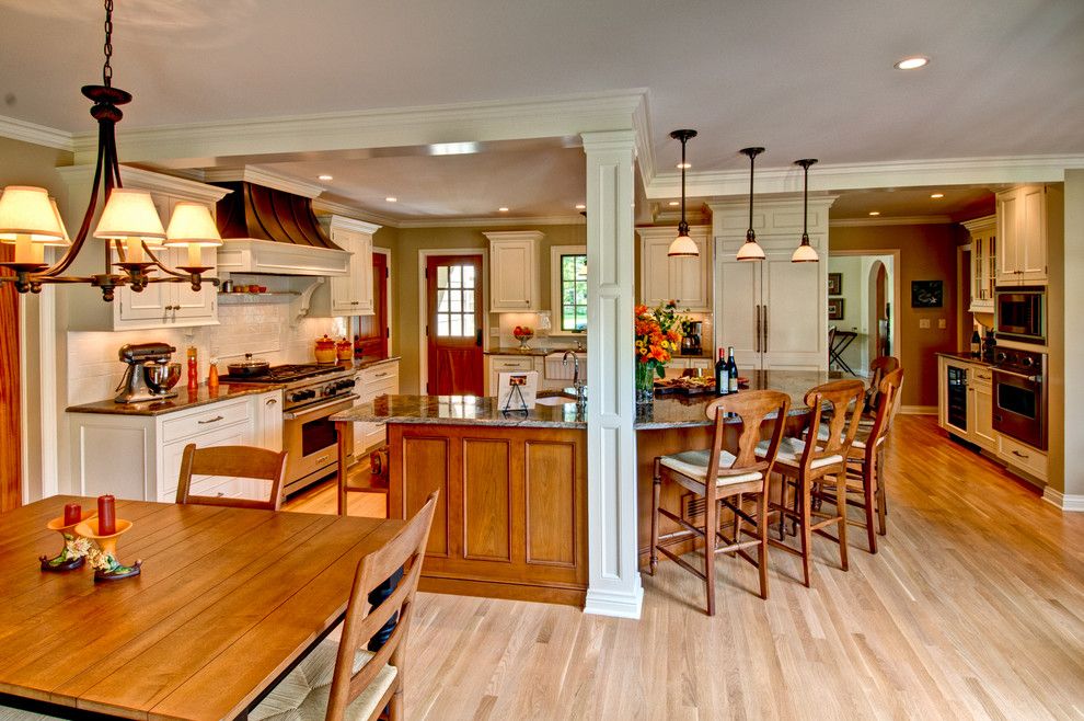 1plus1 for a Traditional Kitchen with a Kitchen and Bath Remodeler and Country French by Plush Designs Kitchen & Bath