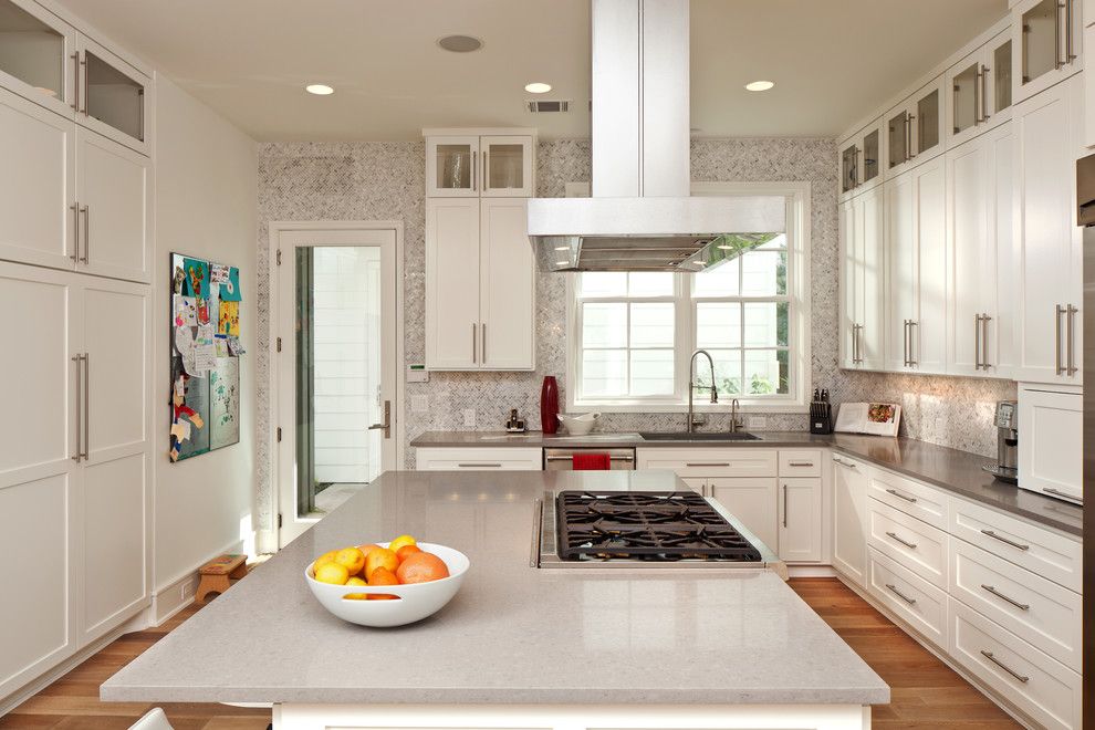 Aarons Uk Blog for a Contemporary Kitchen with a White Cabinet and Westover Residence by Cornerstone Architects