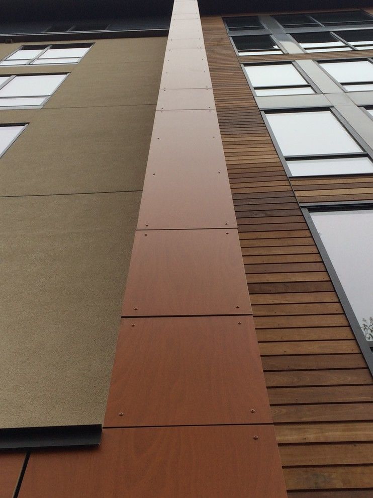 Abet Laminati for a Contemporary Spaces with a Contemporary and Abet Laminati Phenolic Panels by Facade Plus