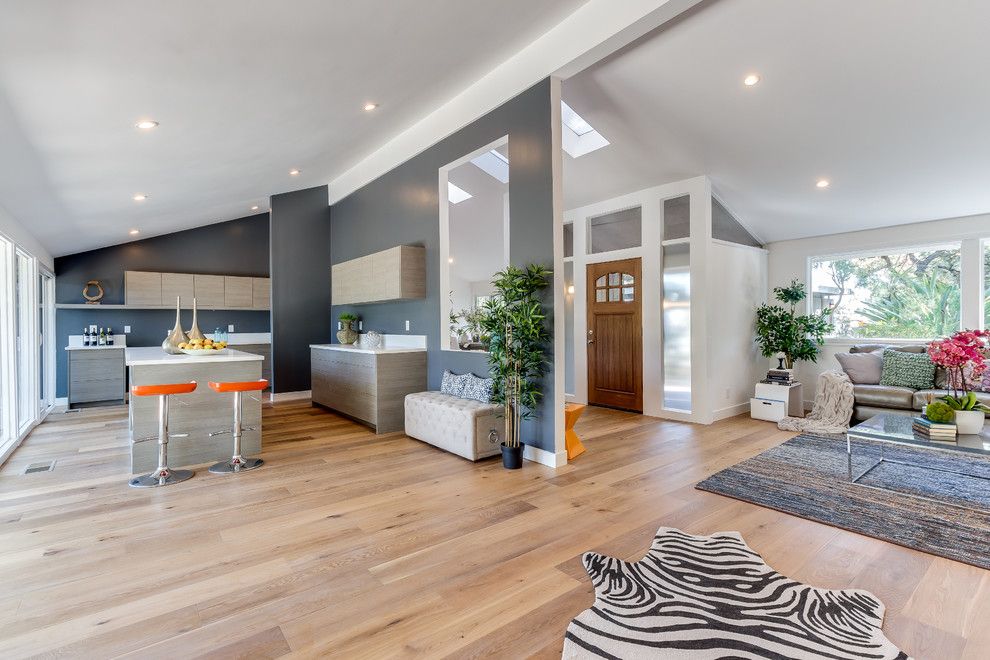 Acme Glass for a Contemporary Kitchen with a Eichler and Paso Robles Great Room by Acmestudios