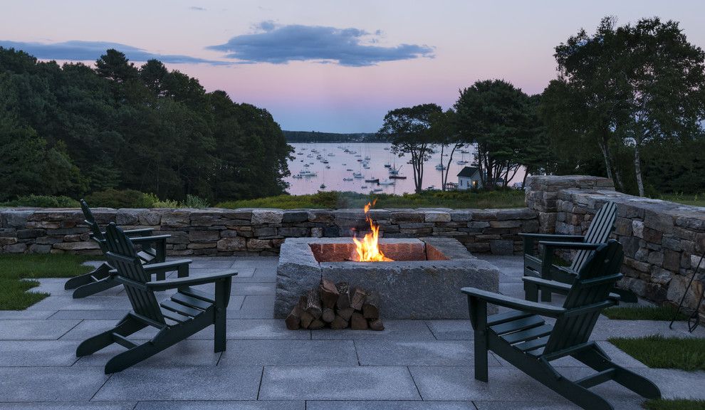 Adirondack Camp for a Traditional Patio with a Sailboats and Traditional Patio by Whittenarchitects.com