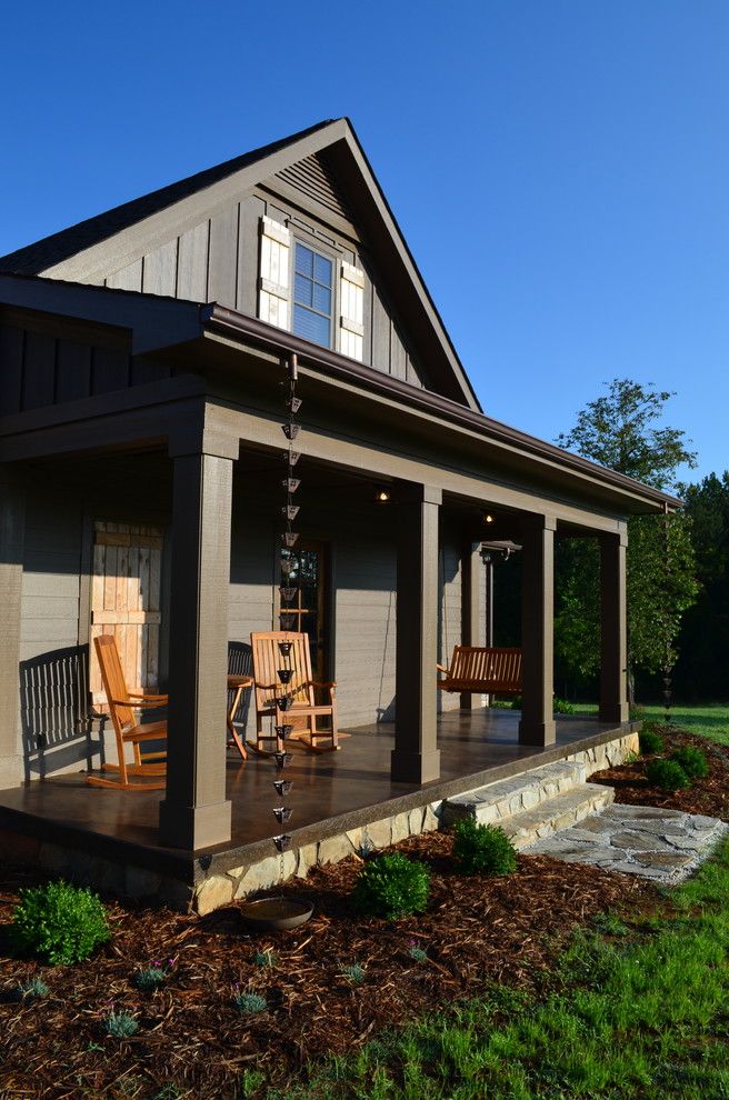 Aia Sf for a Eclectic Porch with a Brown Exterior and 