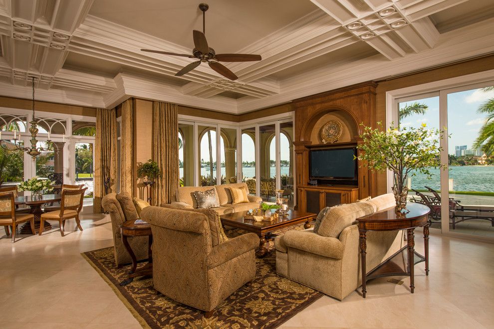 Amc Fort Lauderdale for a Traditional Family Room with a Beige Furniture and Fort Lauderdale by Sarkela Corporation