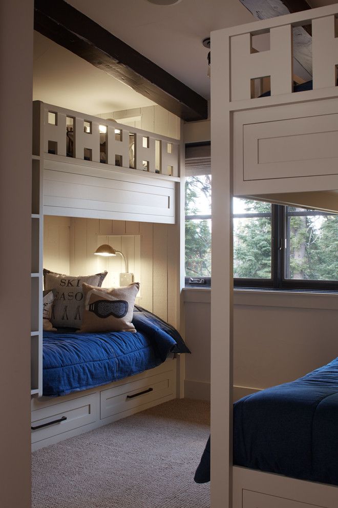 Ana White Loft Bed for a Rustic Kids with a Casement Windows and Rustic Kids by Artisticdesignsforliving.com