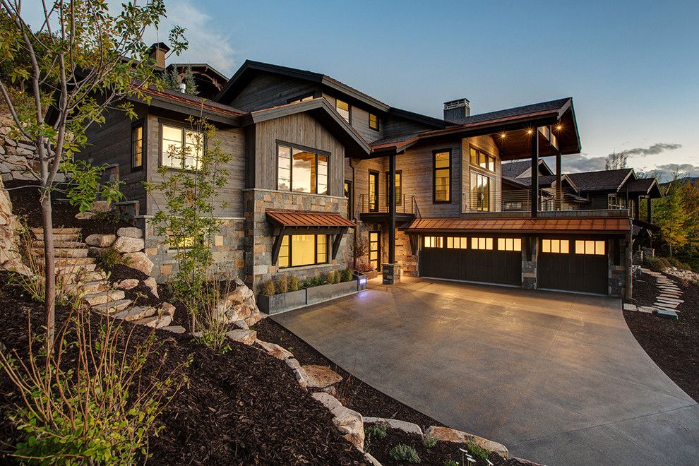 Arenson for a Rustic Exterior with a Park City Mountain Resort and Sunridge by Todd Arenson Construction