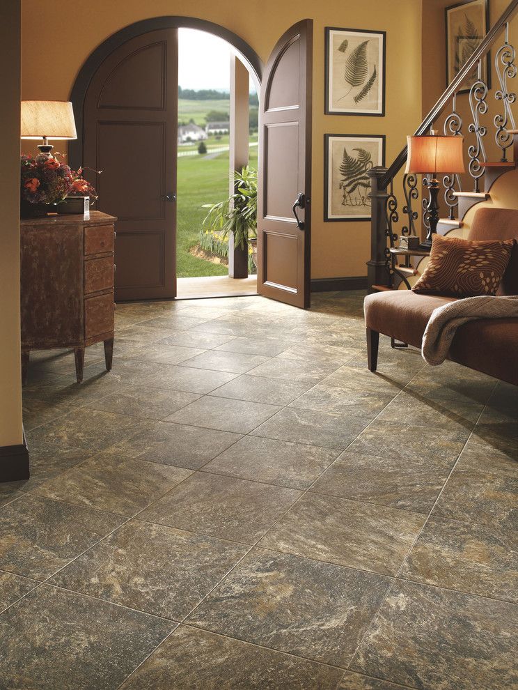 Armstrong Commercial Flooring for a Traditional Entry with a Traditional and Armstrong by Armstrong