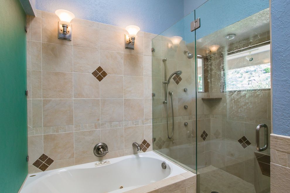 Ashley Furniture Albuquerque for a Contemporary Bathroom with a Staged Home for Sale and South Foothills Home Staging Photos 812 Piedra Vista Ne by Map Consultants, Llc