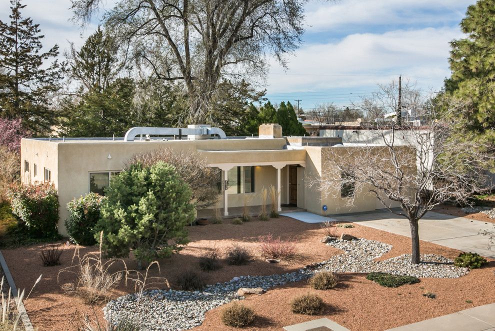 Ashley Furniture Albuquerque for a Midcentury Exterior with a Hardwood Flooring and Remodeled Gem Near Nob Hill, 3614 Calle Del Sol Ne, Abq, Nm  87106, #Homestager by Map Consultants, Llc