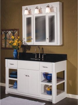 Ashley Furniture Indianapolis for a  Spaces with a  and Woodpro Furniture Vanities by Great Kitchens & Baths