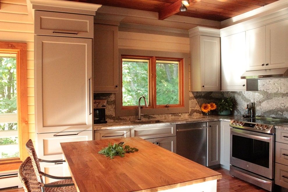 Asko Appliances for a  Kitchen with a Cambria Galloway and Spencer Hill by Dina Graham Design