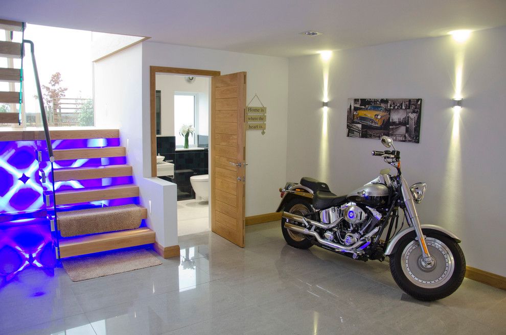 Atlanta Harley Davidson for a Contemporary Spaces with a Contemporary and Smith by Oxford Kitchens Ltd